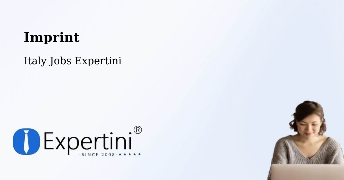 Imprint – Correggio - Italy Jobs Expertini